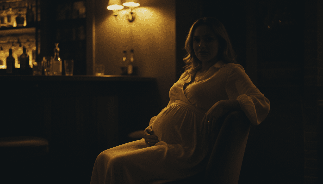 Capa da história: Encontro Proibido com a Grávida Enigmática