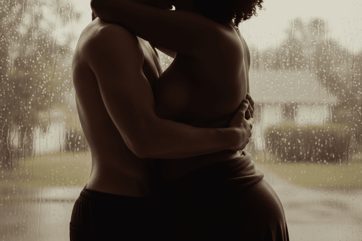 Capa da história: Confissão de Desejo Interracial