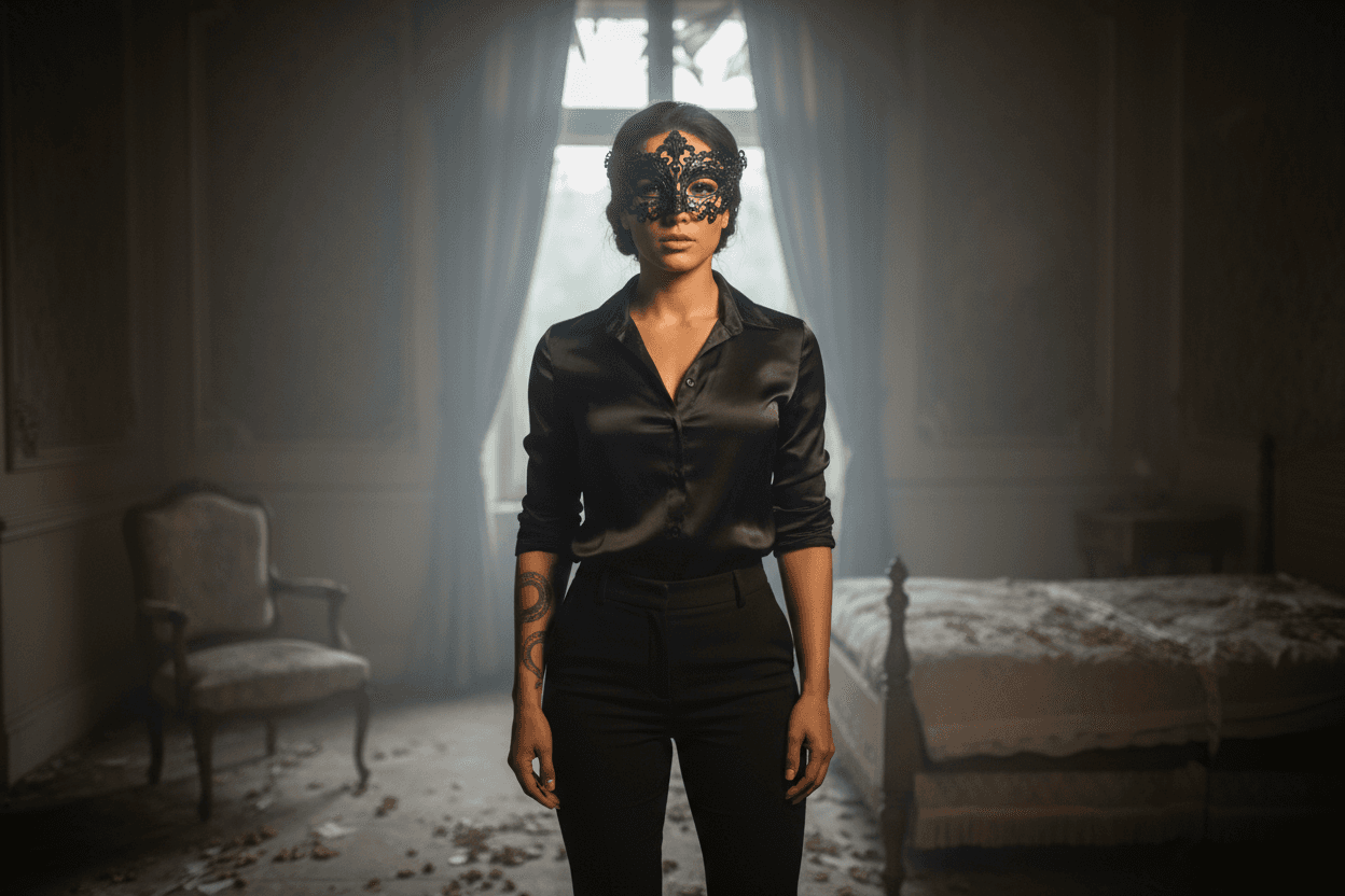 Capa da história: Máscaras de Prazer Proibido