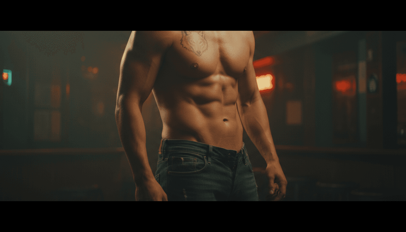 Capa da história: Noite Intensa no Bar Escondido