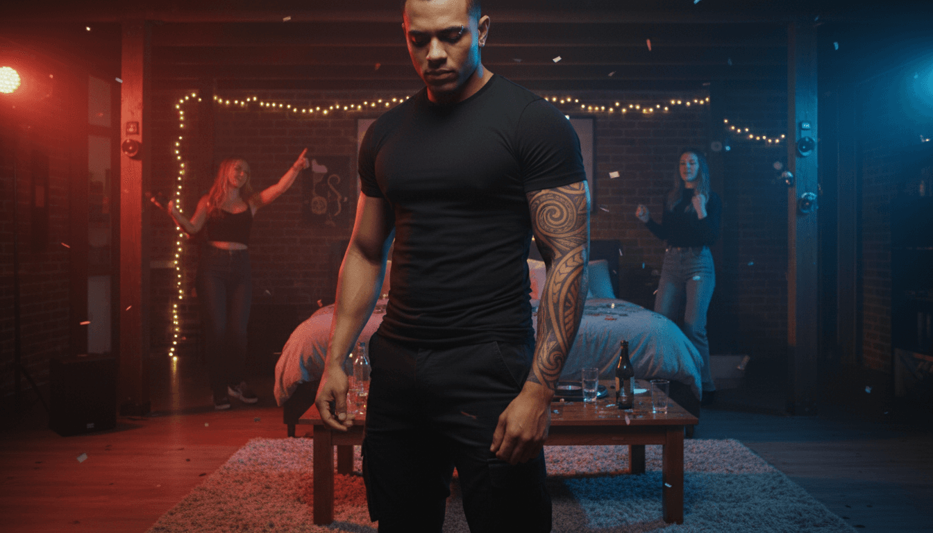 Capa da história: Loucura na Festa Underground